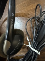 Vintage Optimus Nova-42 Lightweight Stereo Headphones, Tested