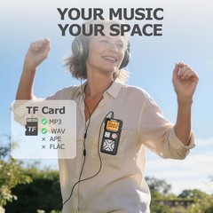 J-988 Pocket AM FM Radio Portable Personal Mini Radio with Digital Tuning LCD…