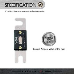 Conext Link ANL100-5 Nickel ANL Fuse 5 Pack 100 Amp