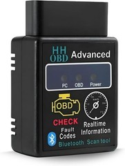 Bluetooth OBD2 Scanner Car Diagnostic Tool Wireless Engine Fault Code Reader