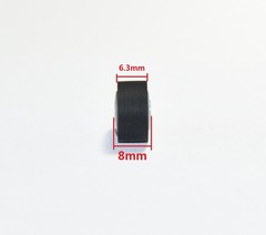 Pinch roller rubber for Sony TC-WRxxx TC-WEXX cassette deck 13 x 8 x 2 mm