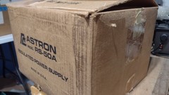 Astron RS50A 13.8V Heavy Duty Power Supply -Original Shipping Box Working Cond.
