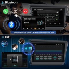 For 2012-2015 Honda Civic Android 12.0 Car Stereo Radio FM WIFI Navi GPS BT 32GB
