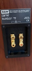 $$$ AWESOME B&W CDM 9NT FLOOR-STANDING SPEAKERS IN CHERRY WOOD $$$
