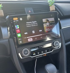 For Honda Civic 9″ Android 13 Carplay Car Radio GPS Navigation SWC WIFI + Camera