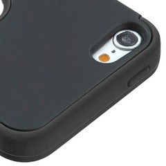 For iPod Touch 5th 6th 7th Gen – HYBRID HIGH IMPACT RUGGED ARMOR SKIN CASE BLACK