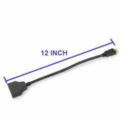 4K HDMI Cable Splitter Adapter 2.0 Converter 1 In 2 Out 1 Male to 2 Female US