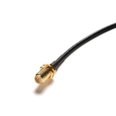 4 x RP-SMA Male To Female Wifi Antenna Connector Extension Cable Cord Black 10M