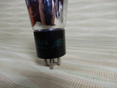 Sylvania Green Leaf Type 45 Vacuum Tube Amplitrex Tested 113% Gm