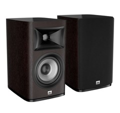 JBL Studio 620 100-watt 5.25-inch Passive Bookshelf Loudspeaker Dark Wood (Pair)