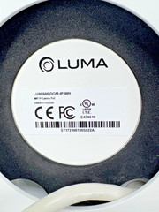 Luma Surveillance 500 Series Dome Camera LUM-500-DOM-IP-WH (White) n588