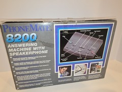 Vintage Phonemate Answering Machine 8200 Works, In Original Box