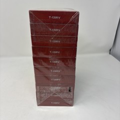 TDK VHS Tapes Superior Quality T-120 6 Hours 10 Pack NEW Videotape VCR Sealed