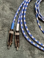 4 Ft. JMB CABLE CO Audiophile Turntable Phono RCA Cables w/Gnd. LOW Capacitance