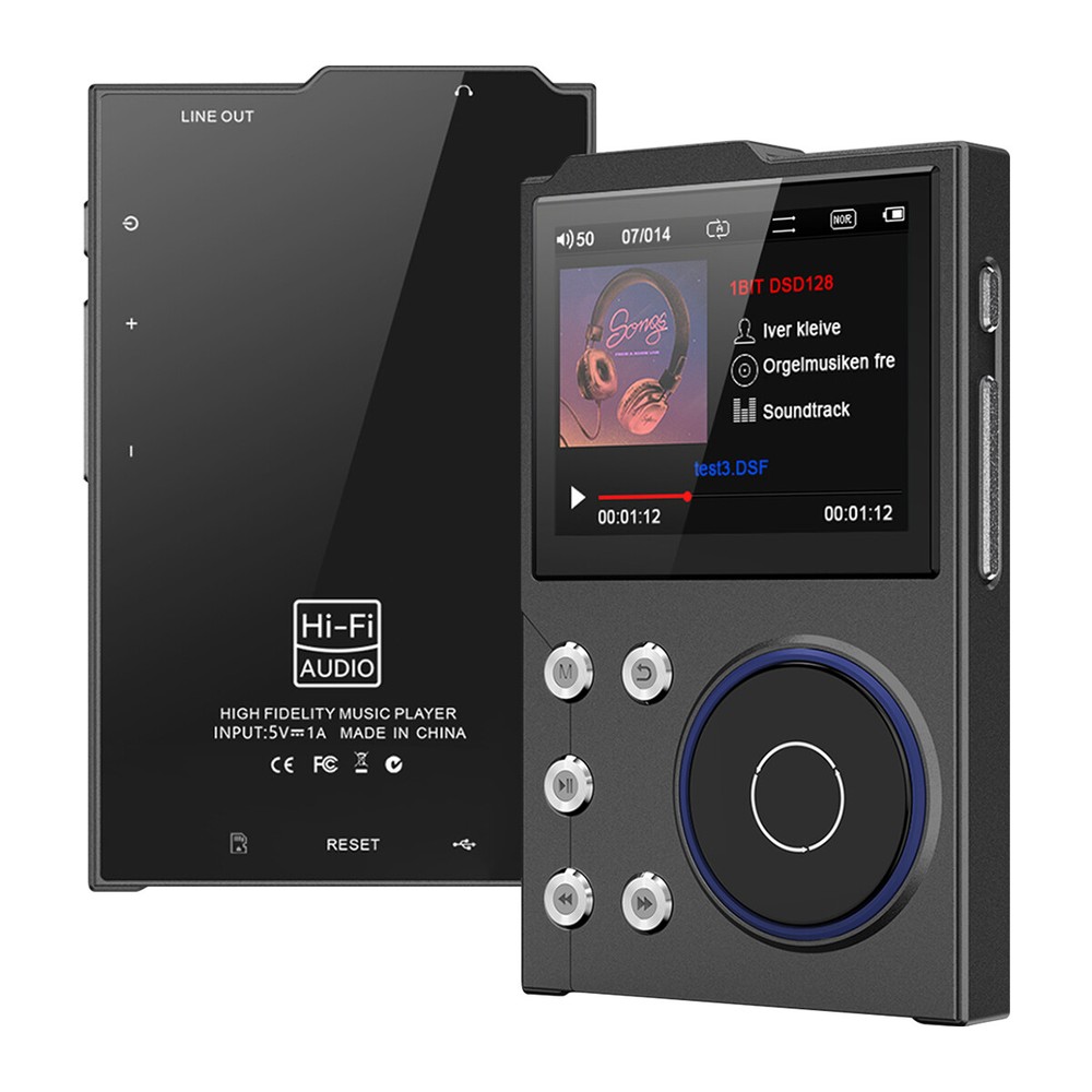 Digital HiFi MP3 Player With Bluetooth USB Lossless High Sound Quality DSD 256GB