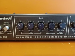Vintage Audio Control 520 Series B Stereo Equalizer System Subsonic Filter