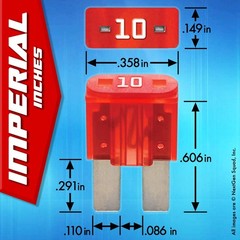 Micro2 Blade Fuses 120 Piece Assortment 5 7.5 10 15 20 25 30 Amp + Puller