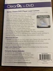 Digital Innovations – DvdDr Laser Lens Cleaner for DVD Players – Silver/Black