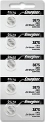 5 Energizer 387S Low-Drain 1.55V Silver-Oxide Button Cell Battery-Accutron