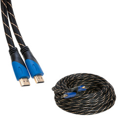 HDMI 4K Premium Mesh Cable 1080P HDTV 3D High Speed ALL SIZES 1.5FT-50FT LOT