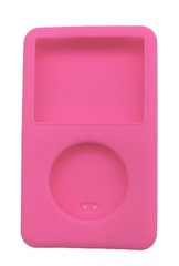 Silicone Case for Apple iPod Classic 5th / 6th / 7th Thin – Solid Colors Black