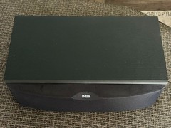 B & W Bowers & Wilkins CC6 Center Channel Speaker Black CC 6 incl owner’s manual