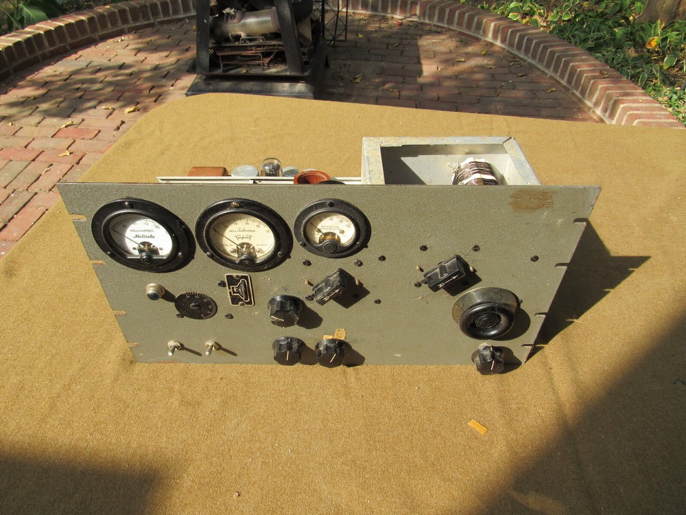 Vintage Home Brew HomeMade HAM Radio Tube Type Transmitter UTC LS-88 TRANSFORMER