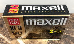 Maxell XLII 90 TDK SA Fuji DR High-Bias Blank Cassette Tape Lot 8 SEALED Type-II