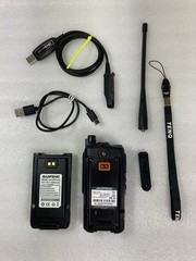 Baofeng UV-9G GMRS Radio, 5W, IP67 Waterproof, VHF/UHF Scanner