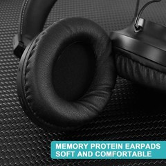 Nia Bluetooth 5.0 Over Ear Wireless Headphones 30 Hours Battery Fm Radio Mp3