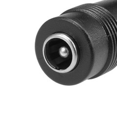 DC Power Connector 5.5×2.1mm Female Jack to 4.0×1.7mm Male Adapter Barrel – 5pcs