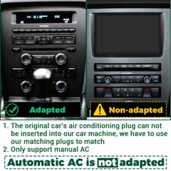 Android 15 Car Radio Stereo Carplay GPS +CAMERA For Ford Mustang 2010-2014