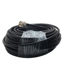 200′ L-Com Super Low Loss/ CA-240 /LMR-240/RG8X SUB. Coax Cable w/ 2 PL-259 USA