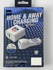 SOAR NFL Tampa Bay Buccaneers Bluetooth Wall and Car Chargers 2pk USB ports $25