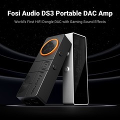 Fosi Audio DS3 Portable USB-C DAC Amp Gaming Headphone Amplifier 7.1 Audio