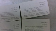 Panasonic CR 2032’s (5) Pack coin cell lithium batteries.