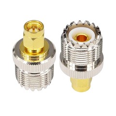 2/4/10Pcs RF Coax Adapter Connectors SMA Male to UHF Female SO239 PL259 Low Loss
