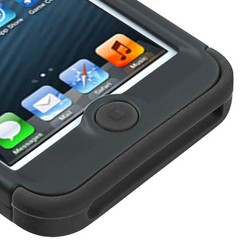 For iPod Touch 5th 6th 7th Gen – HYBRID HIGH IMPACT RUGGED ARMOR SKIN CASE BLACK