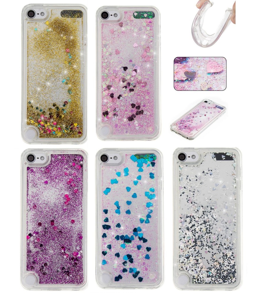 For iPod Touch 5th 6th 7th Gen – HARD TPU RUBBER Flowing Liquid Waterfall Case
