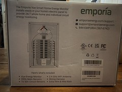 Emporia Vue Gen 2 Smart Home Energy Monitor With 16 50A Circuit Sensors