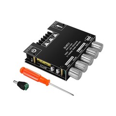 2.1 Channel Bluetooth 5.0 Subwoofer Amplifier Board For 20~100W, 4~8Ω Speakers