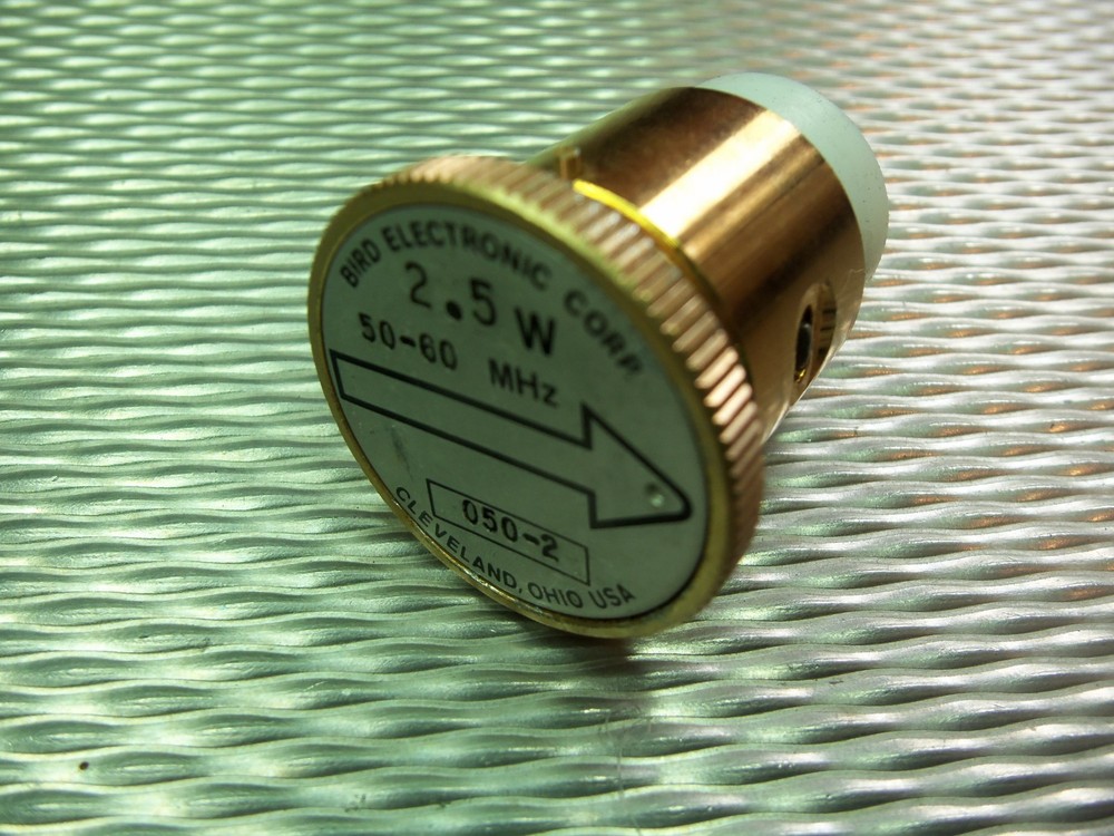Bird 43 Thruline WattMeter Element 2.5W 50-60MHz 050-2