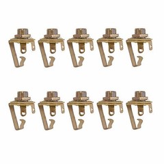 (10) Pack 1/4 Inch Instrument Guitar Audio Phone Phono Jack Mono Open Circuit