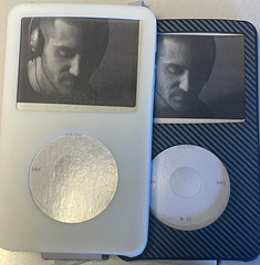 Protective Case Silicone For Apple iPod Classic 80GB Duo Pack White Black Twill