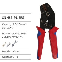 900/540X Assorted Insulated Crimp Spade Terminals Electrical Wire Connectors Kit