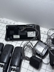 Panasonic KX-TGE270 DECT 6.0 Cordless Phone 4 Handsets Bluetooth Link2Cell Set