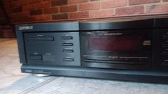 Fisher DAC-503 5-Disc CD Changer Black Remote Stereo L/R RCA 1993