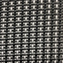 Quality Black White Strip Woven Amplifier Speaker Grill Fabric Cloth 29″ x19″