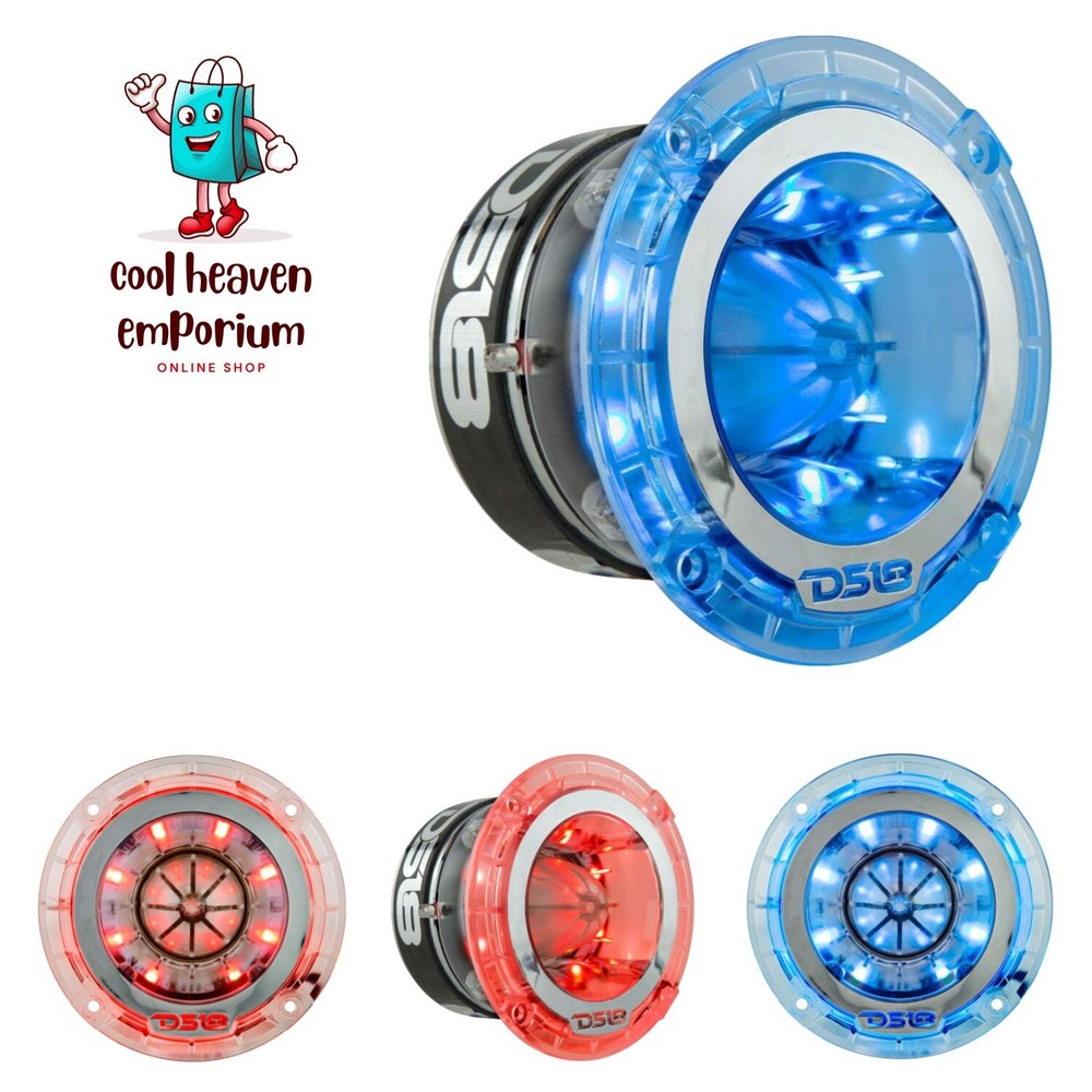RGB Super Tweeter – 1.75″, Polycarbonate Frame and Titanium Diaphragm, 560W M…