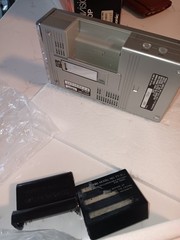 Vtg PANASONIC Travelvision TR-1010P Mini TV Portable B&W W/PIECE WORKING JAPAN